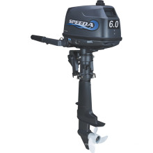 Novo motor fora de bordo modelo marinho 6HP 2 tempos para venda de barco